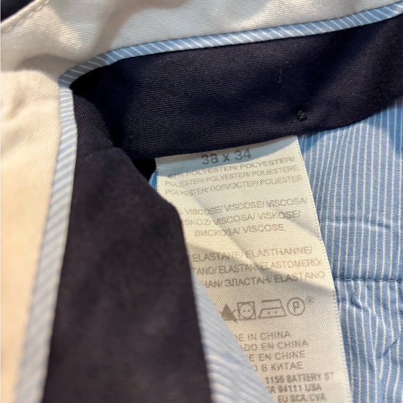 Dockers Navy Dress Pant - Picture 6 of 7